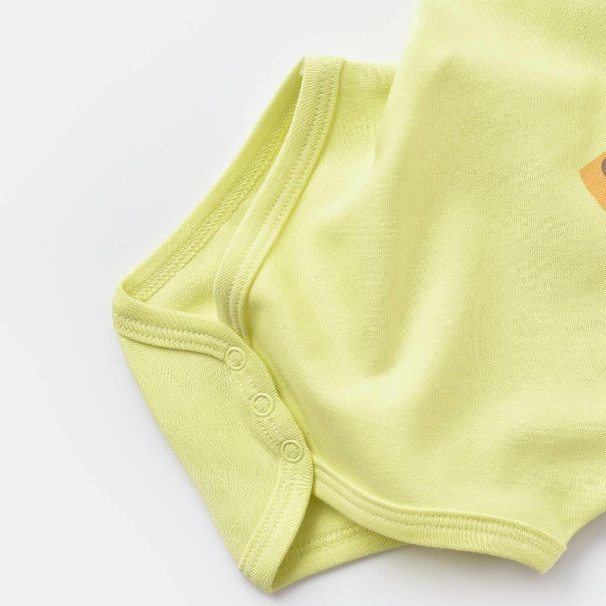 Bibaby Body Kısa Kol Summer Special Limon