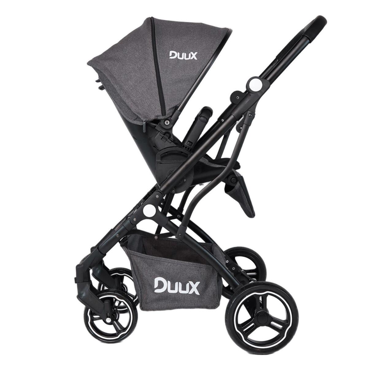 Duux One Travel Sistem Bebek Arabası Siyah Antrasit