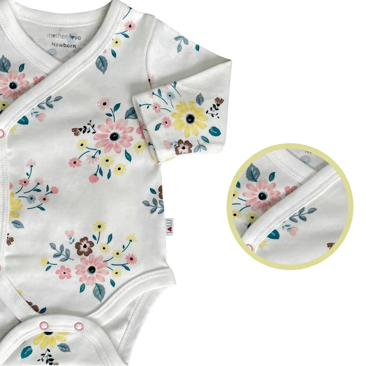 Mother Love Zıbın Body Çiçek