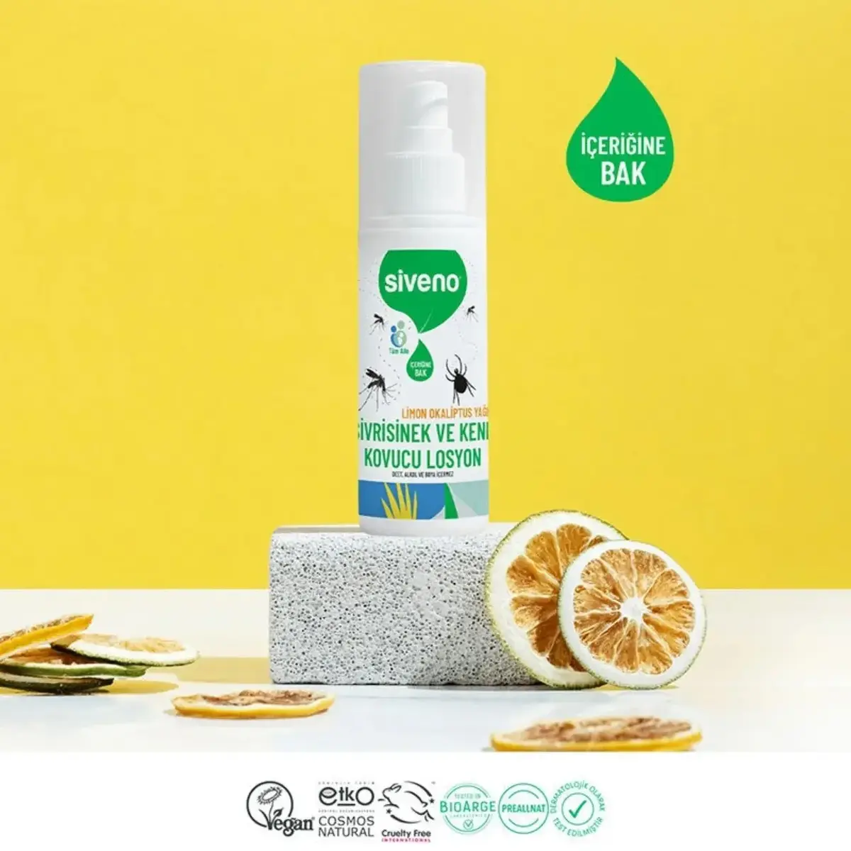 Siveno Sivrisinek ve Kene Kovucu Sprey Krem 100 ml