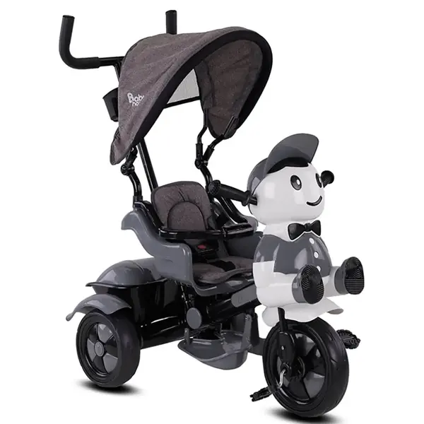 Babyhope Yupi Triycle Üç Tekerlikli Bisiklet Gri