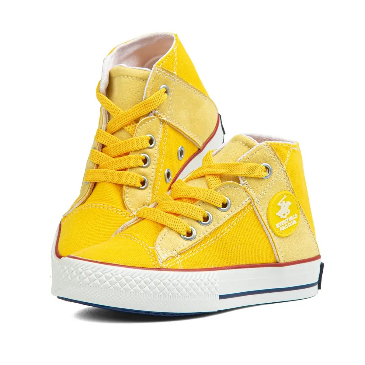 Beverly Hills Polo Club Ayakkabı Spor Patik Suni Deri Sarı