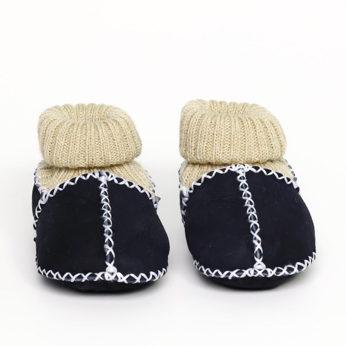 Angeltouch Bebe Patik Deri Lüx Siyah