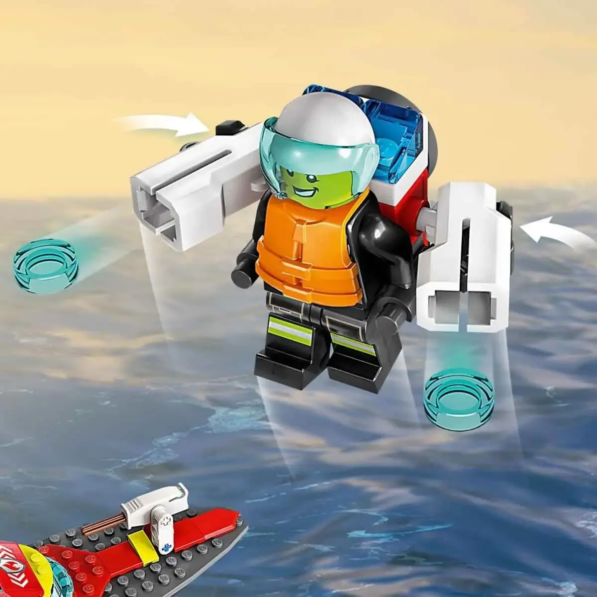 LEGO City İtfaiye Kurtarma Teknesi