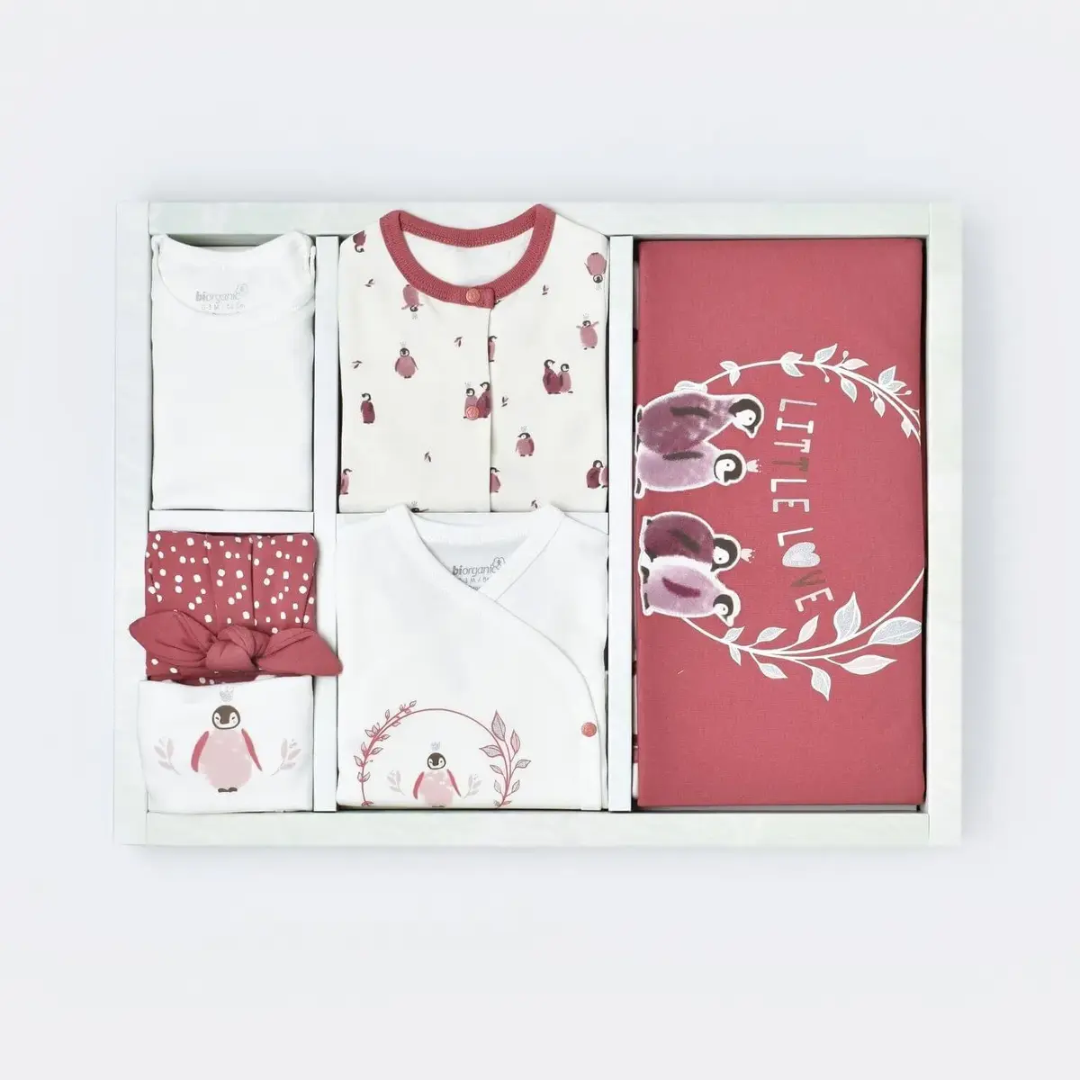 Bibaby Hastane Çıkışı 10lu Organik Little Love Rose Dry