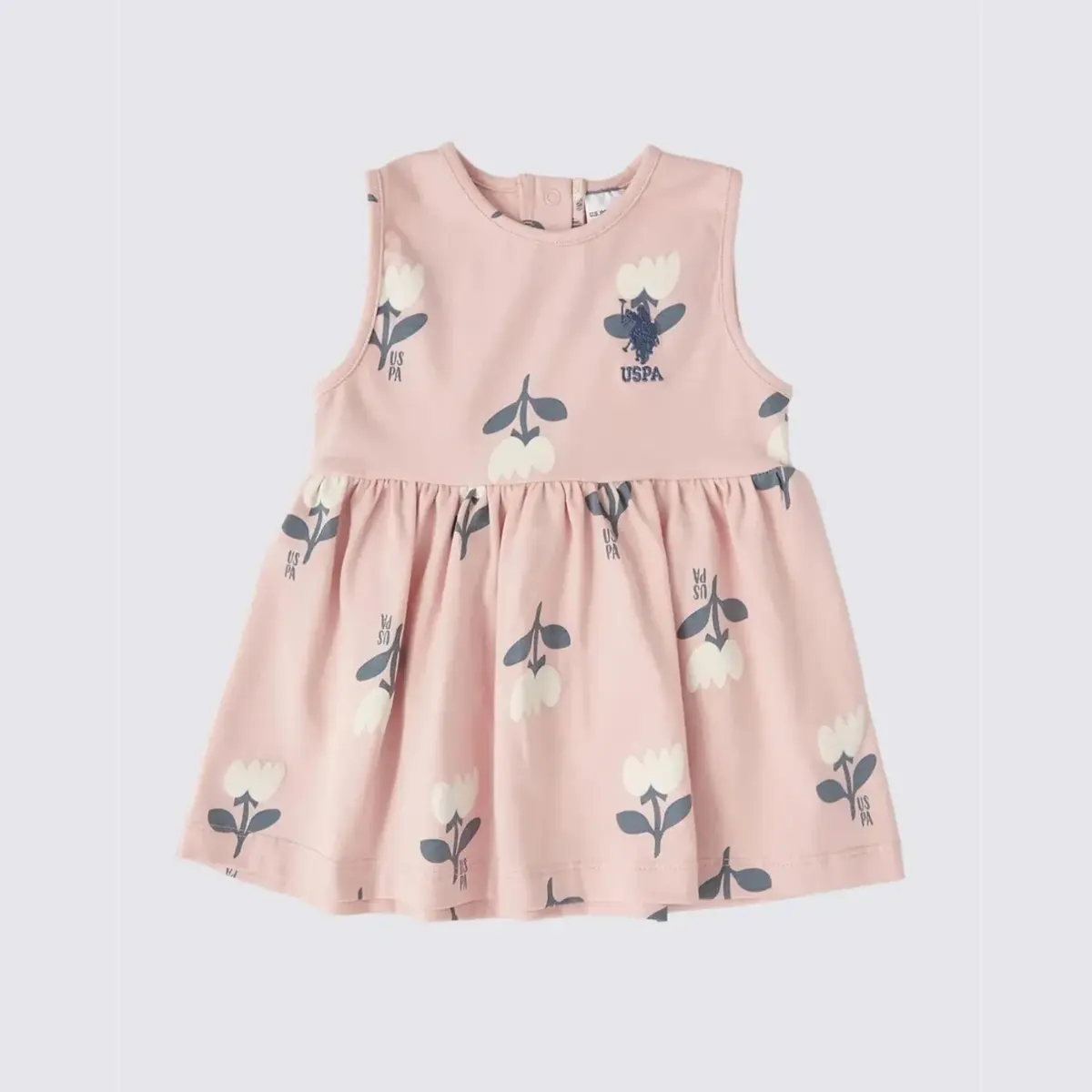 U.S. Polo Elbise Pembe