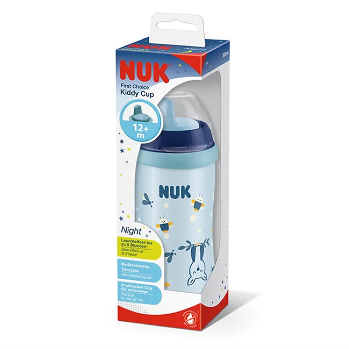 Nuk Glow Kiddy Cup Karanlıkta Parlayan Suluk 12+ Ay Mavi