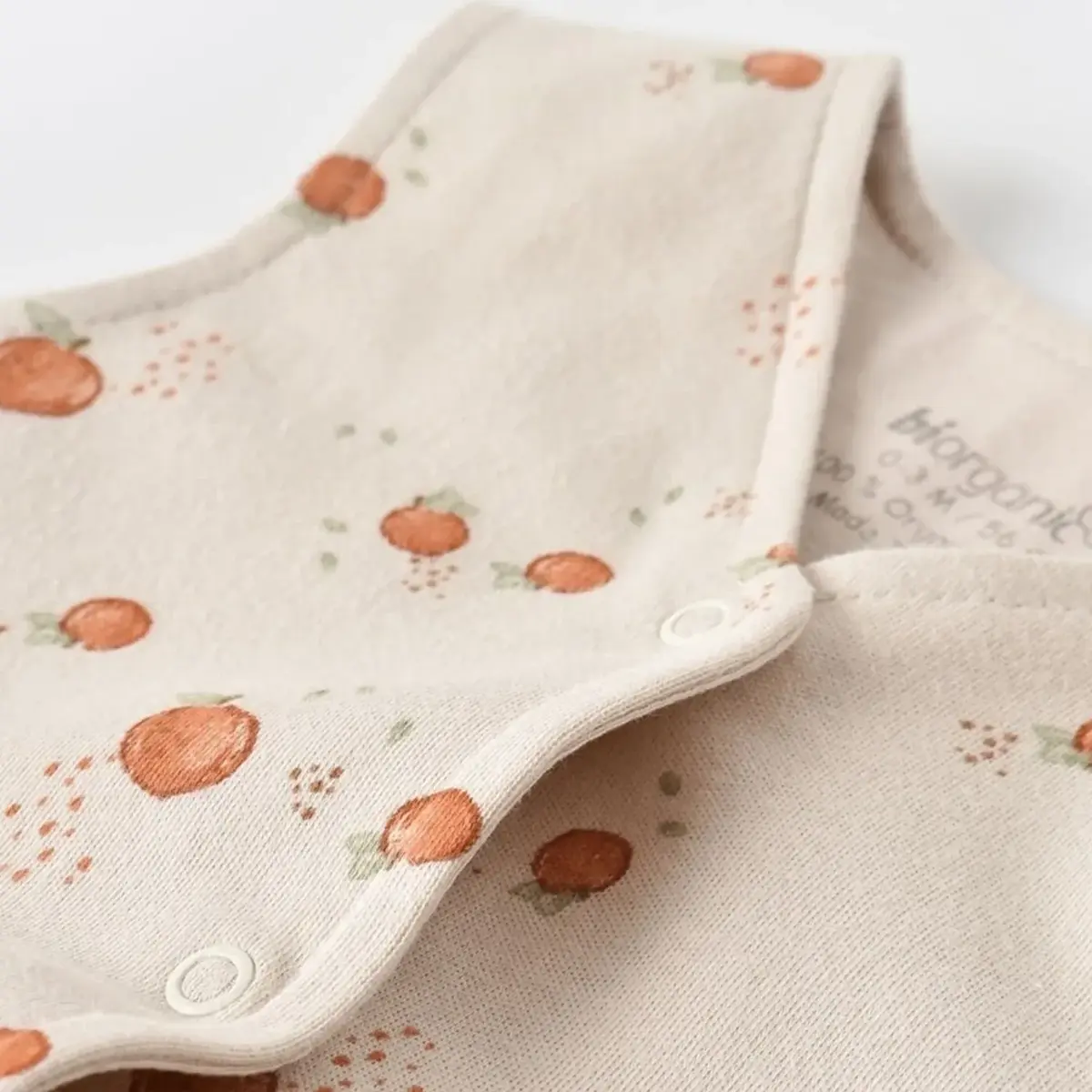 Bibaby Organik Yelek Summer Fruit Light Cream