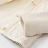 Bibaby Hırka Triko Desenli Welsoftlu Ekru