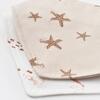 Bibaby Organik Fular Önlük 2li Magic Starfish Latte