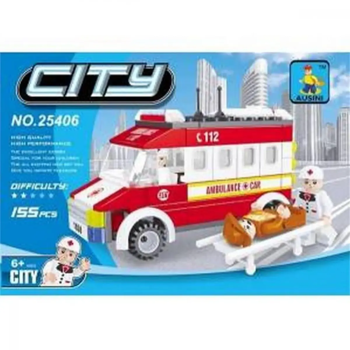 Ausini City Seti 454 Parça