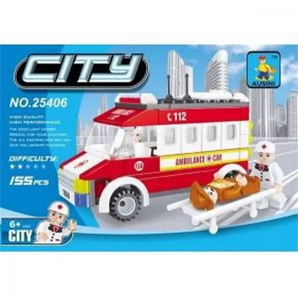 Ausini City Seti 454 Parça