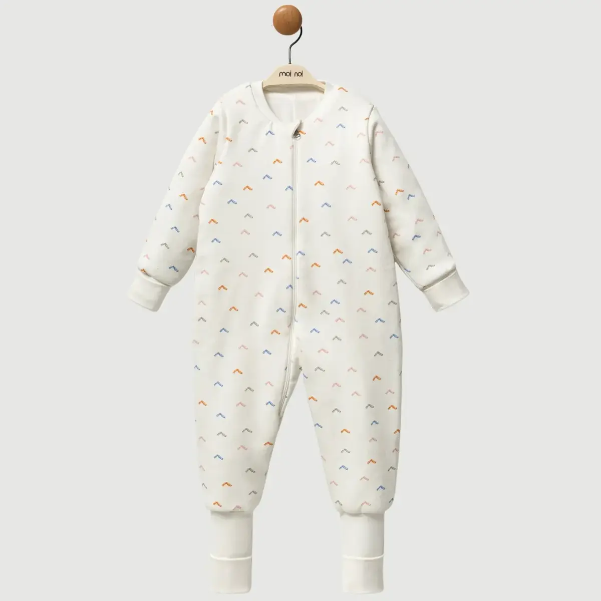 Moi Noi Uyku Tulumu Çoraplı 2,5 Tog Açık Zigzag Desenli