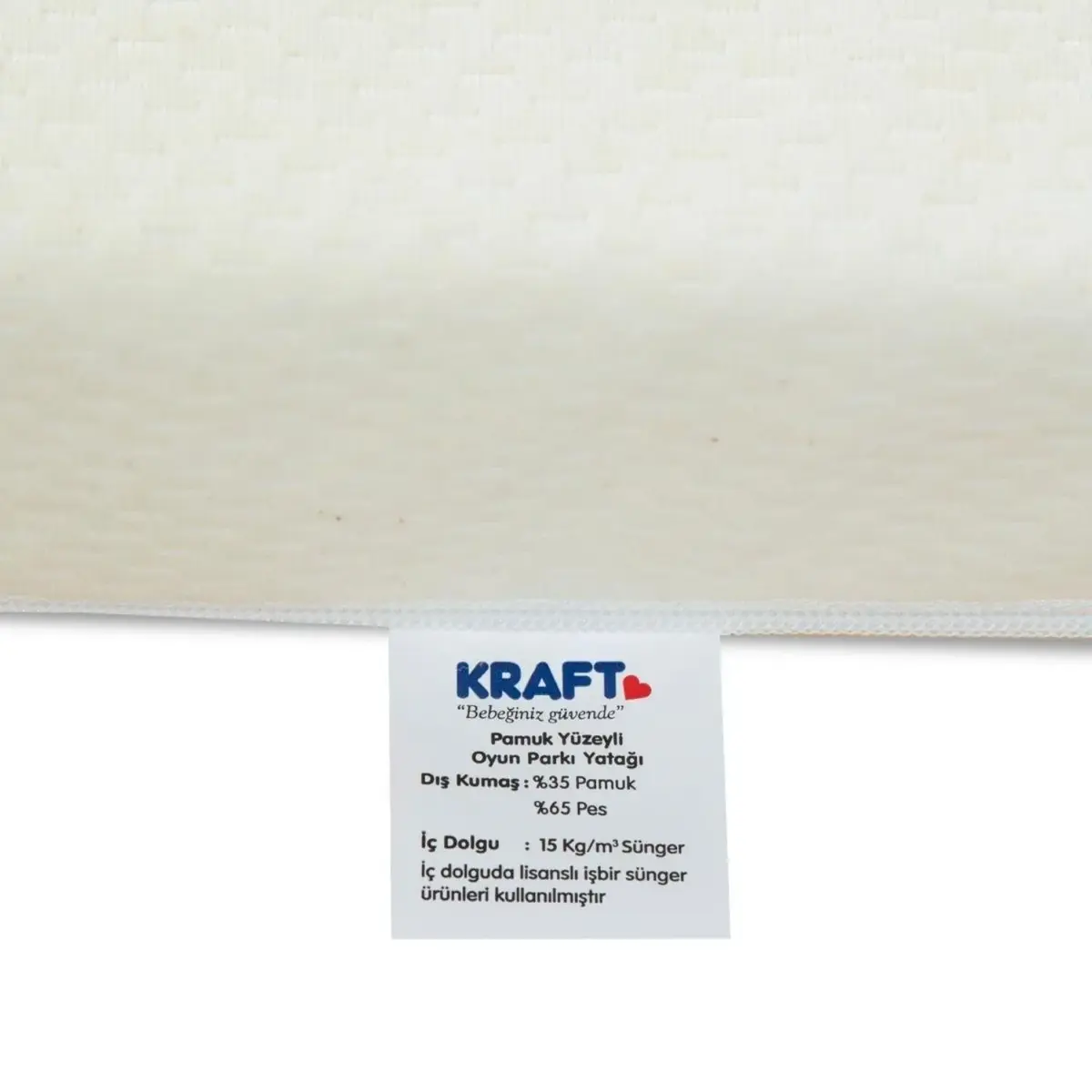 Kraft Pamuk Yüzeyli Sünger Yatak 70x120 cm