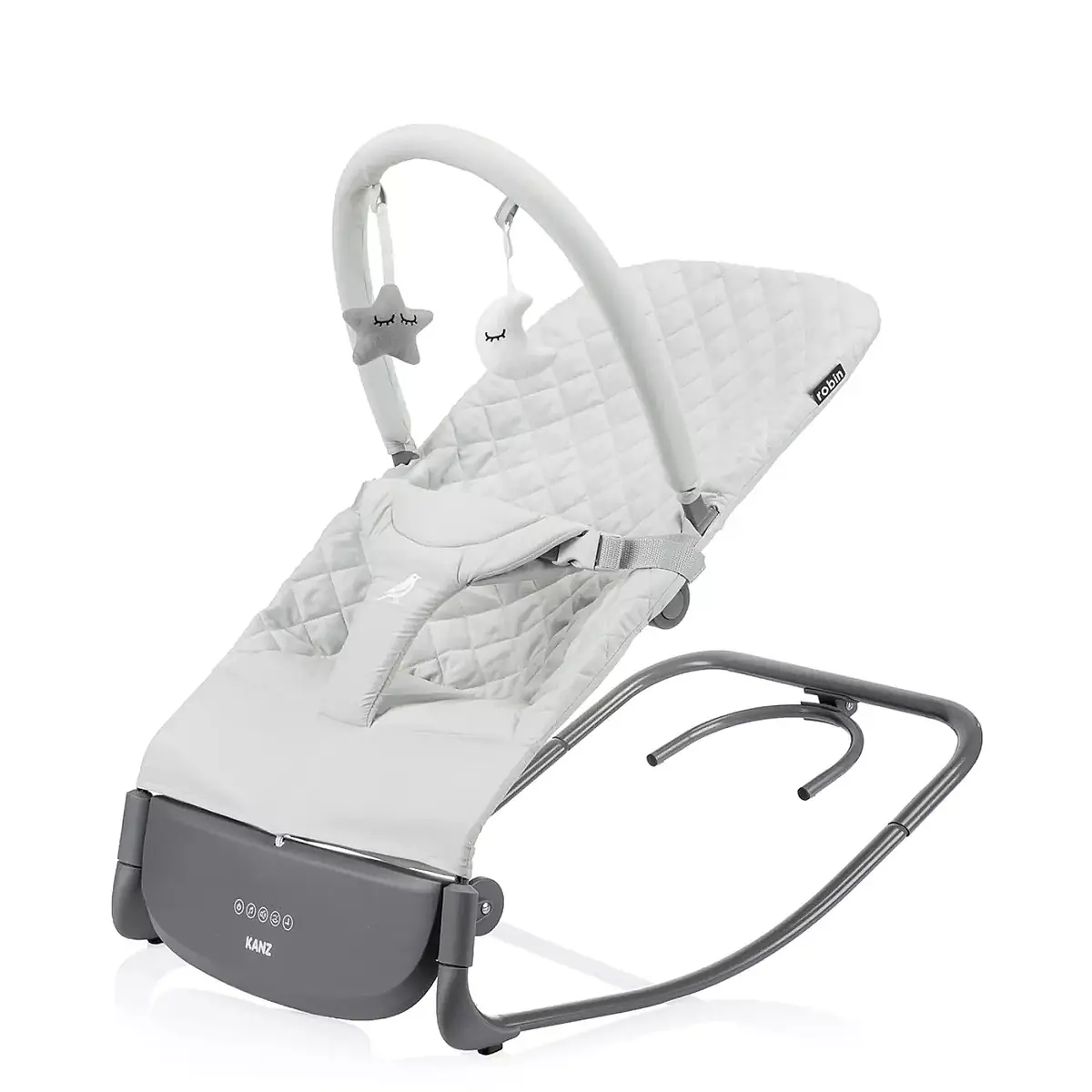 Kanz Robin Elektrikli Pilli Ana Kucağı Grey Green