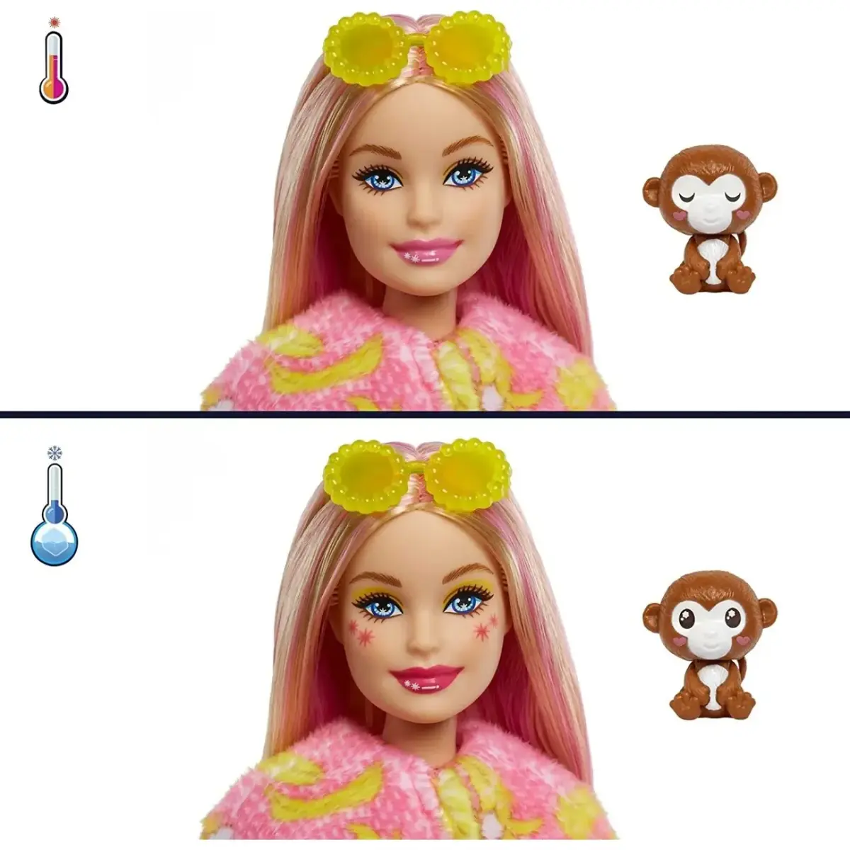 Barbie Cutie Reveal Bebekler Barbie Tropikal Orman Serisi