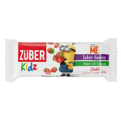 Züber Kidz Çilekli Ve Kakaolu Meyve Tatlısı 30gr