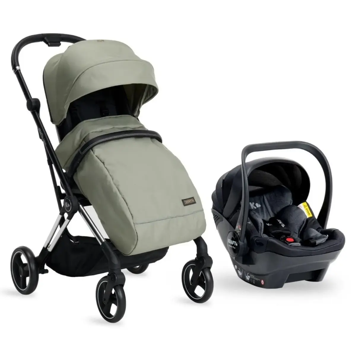 Kraft Tokyo 360 Travel Sistem Bebek Arabası Green