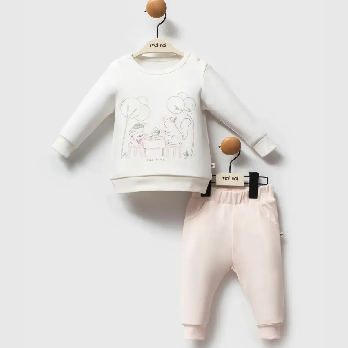 Moi Noi 2li Takım Tea Mürdüm