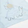 Bibaby Battaniye Turtle Blues Mavi