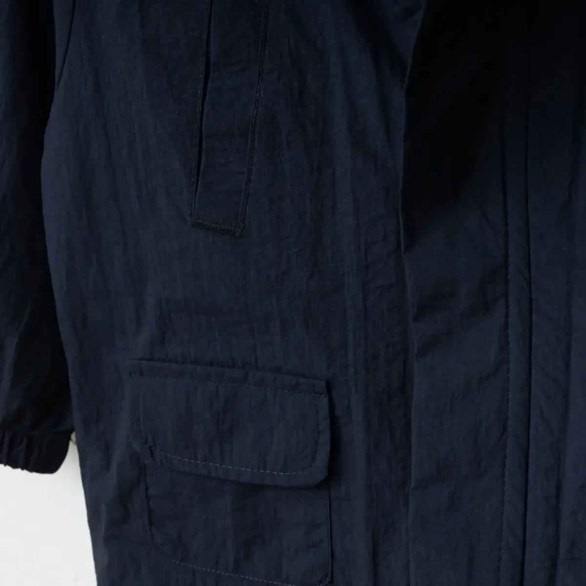 Bebolly Yağmurluk Kapaklı Cep Lacivert