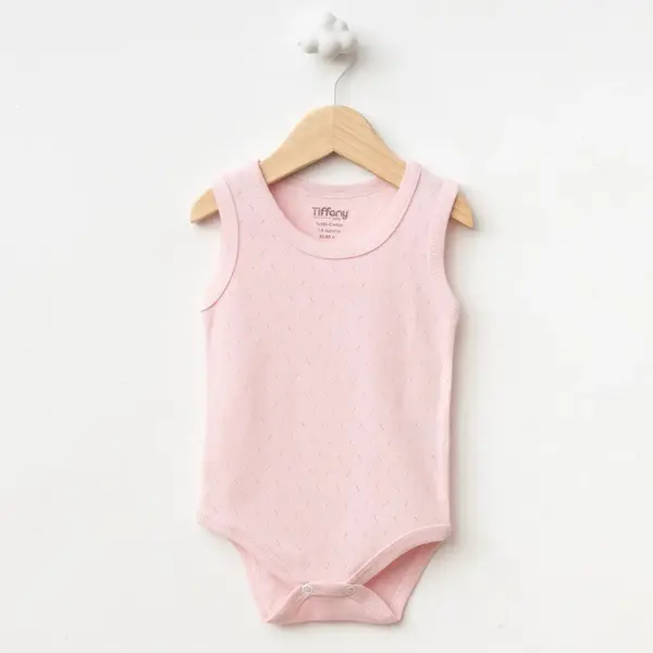 Tiffany Atlet Body Jakarlı Basic Tema Pembe