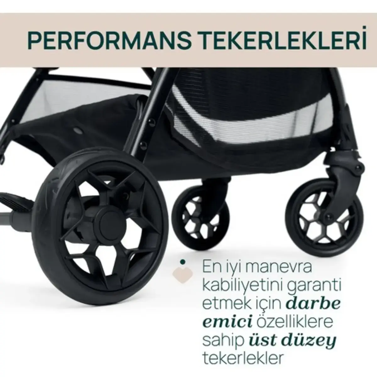 Chicco Glee Kabin Bebek Arabası Uneven Black