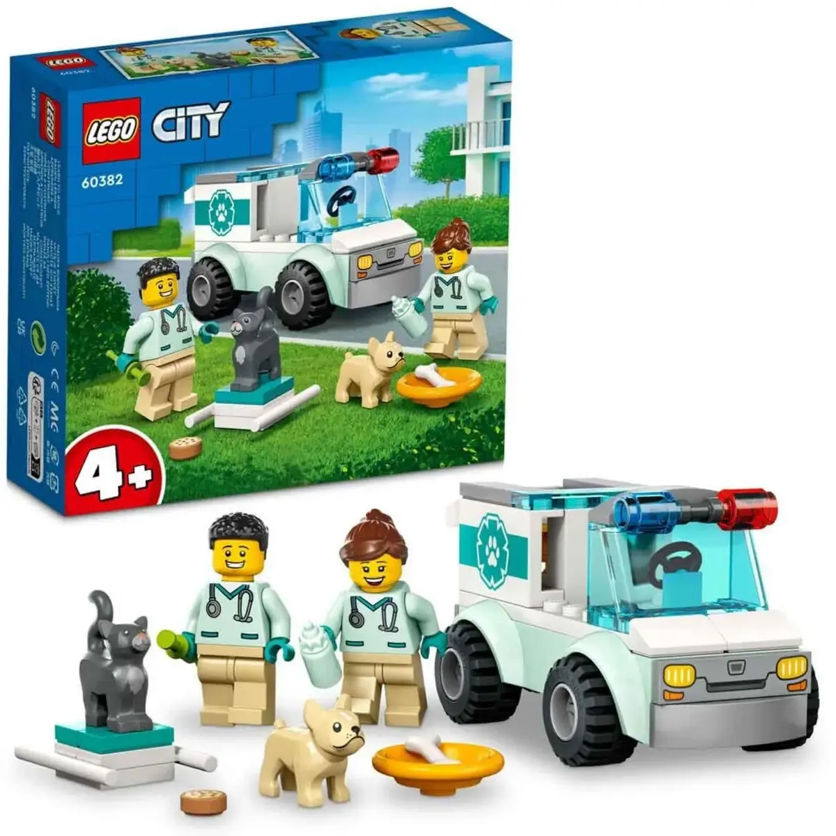 LEGO City Veteriner Kurtarma Aracı 60382