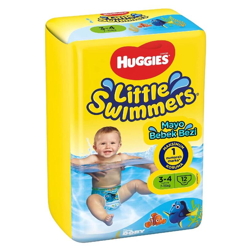Huggies Little Swimmers Mayo Bebek Bezi Small 7-15 Kg 