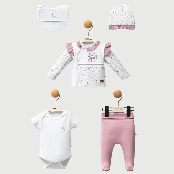 Moi Noi Hastane Çıkışı 5li Çam Mürdüm