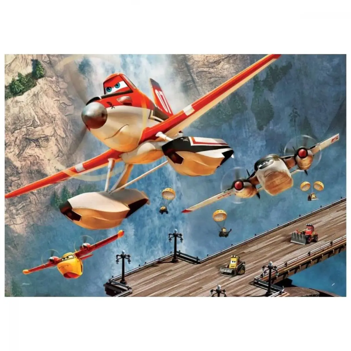 Planes Puzzle 200 Parça