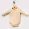 Angeltouch Body Uzun Kol Raporlu Bej