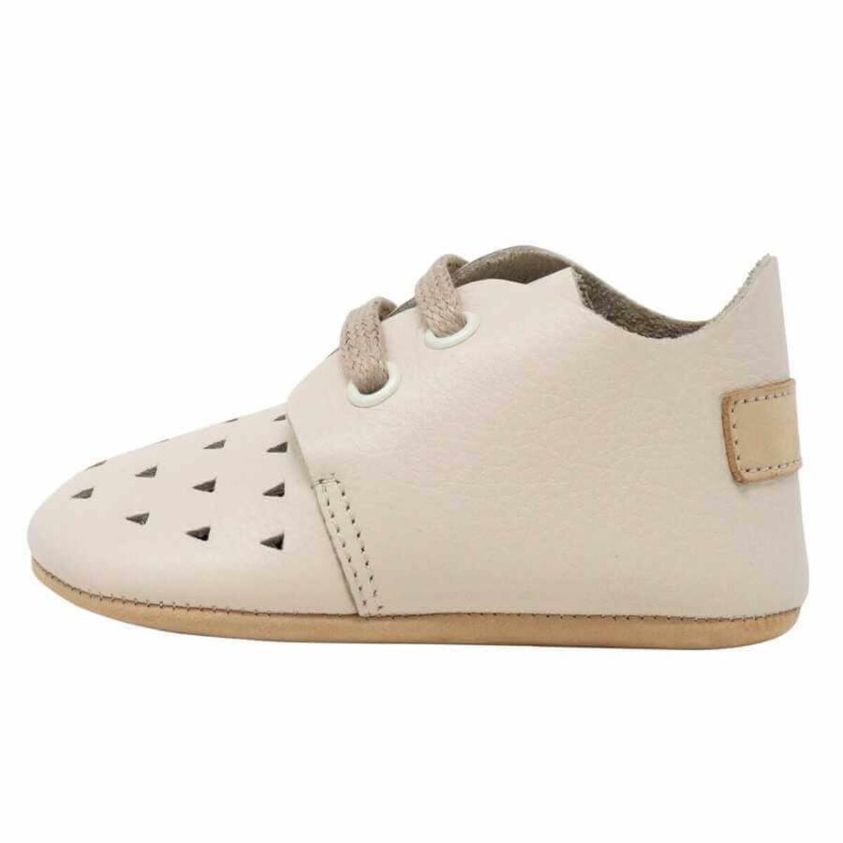 Ella Bonna Bebek Ayakkabısı Hakiki Deri Kum Beji