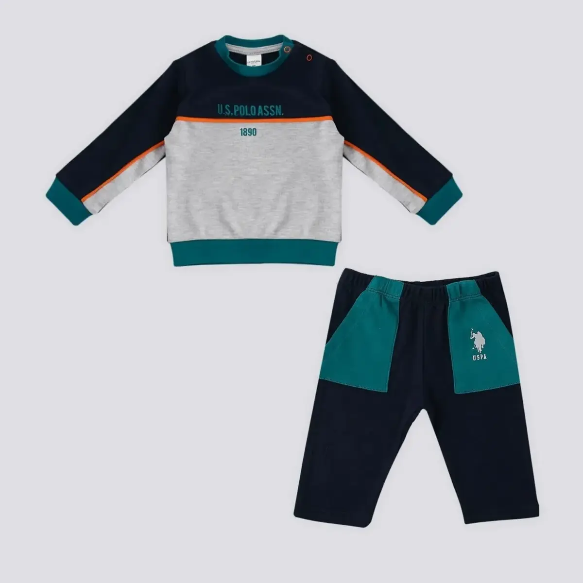 U.S. Polo 2li Takım Lacivert