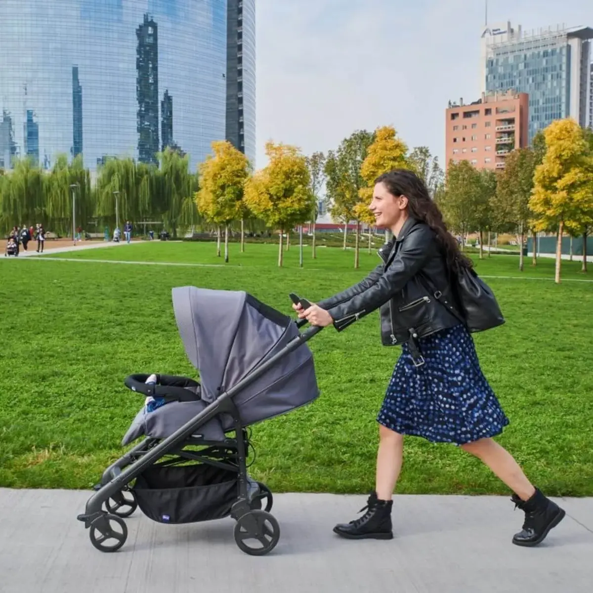 Chicco Trio Love Up Travel Sistem Bebek Arabası Moon Grey