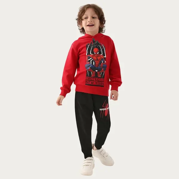 Spider-Man Eşofman Takımı Kırmızı