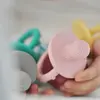 Oioi Silikon Diş Kaşıyıcı 3+ Ay Velvet Rose