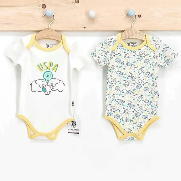 U.S Polo Body Kısa Kol 2li Sarı