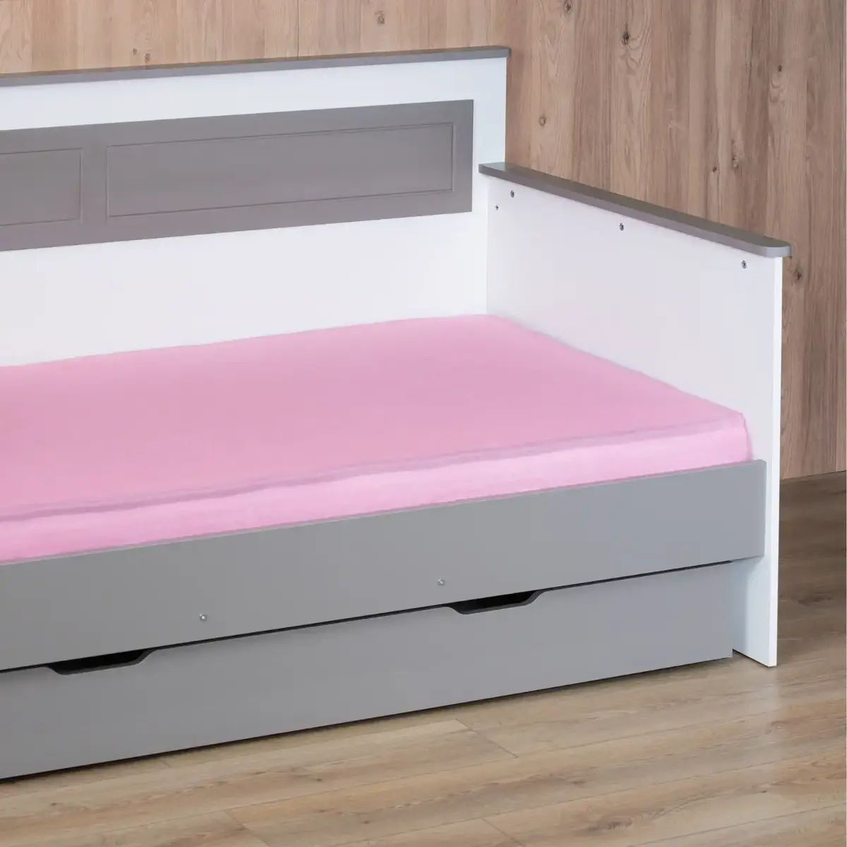 Kidboo Lastikli Çarşaf Tek Kişilik Pembe