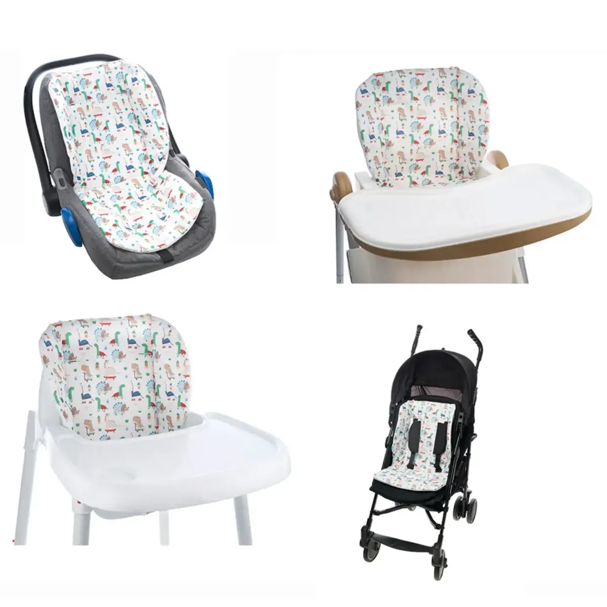 Safemom 4 in 1 Çok Amaçlı Minder Dinazor Safemom 4 in 1 Çok Amaçlı Minder Dinazor