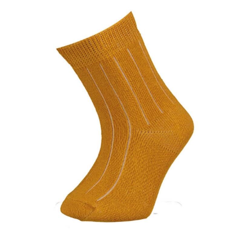 Bibaby Organik Çorap Soket Simple Hardal