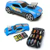 Hot Wheels 2'Si 1 Arada Race 'N Haul Araba Saklama Kutusu Mavi