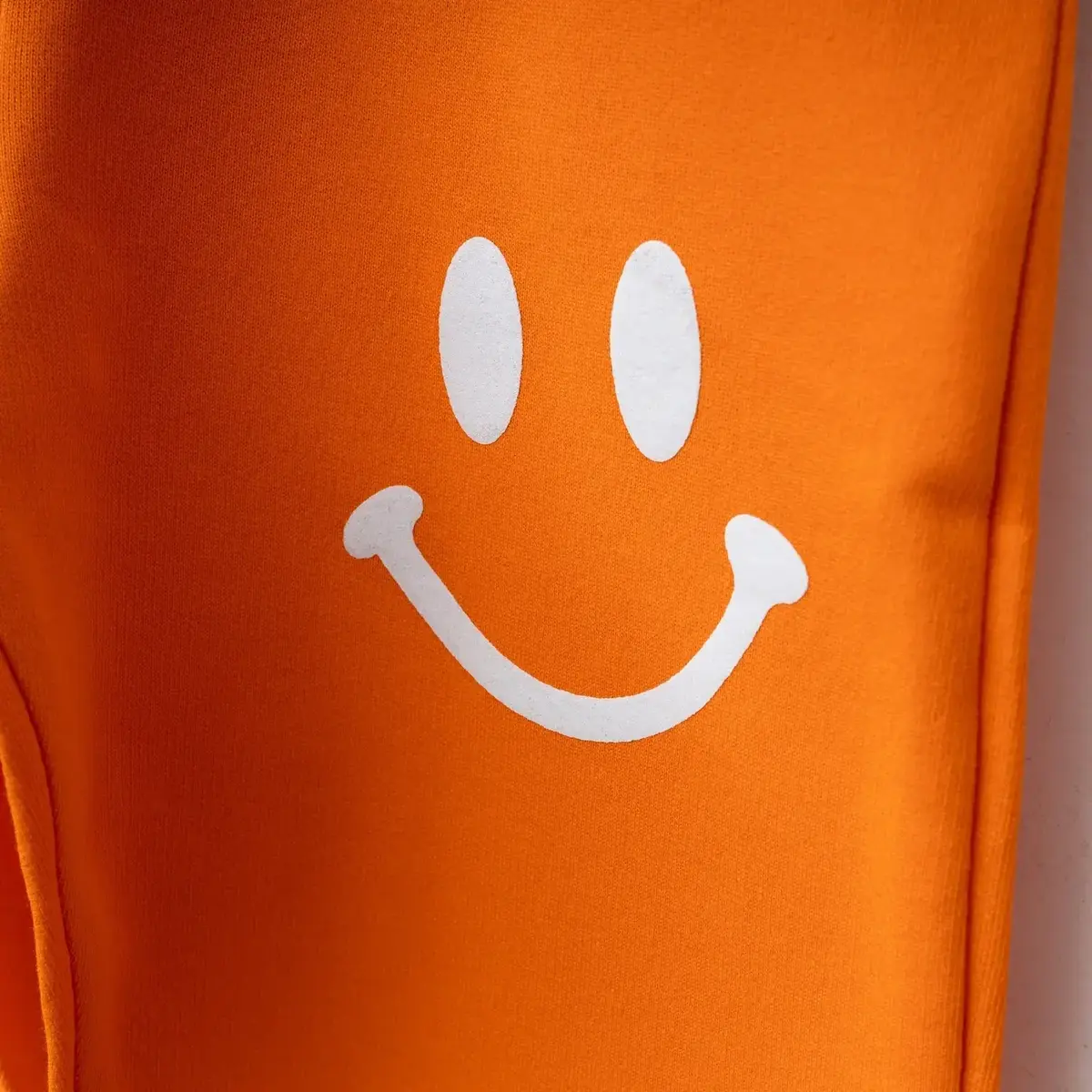 Bebolly 2li Takım Gülen Yüz Baskılı Turuncu