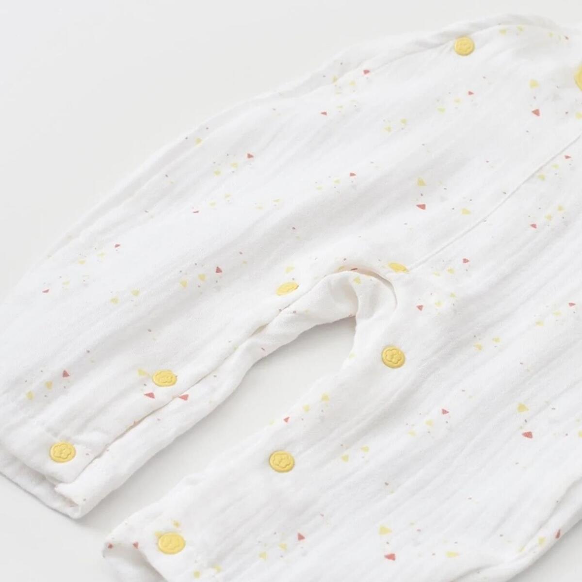 Bibaby Organik Salopet Tulum Baby Racoon Lemon Gross Vanilla Ice