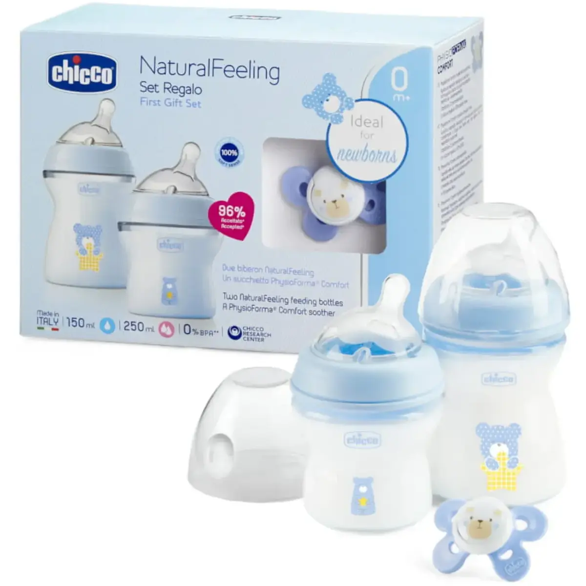 Chicco Natural Feeling Hediye Seti Erkek
