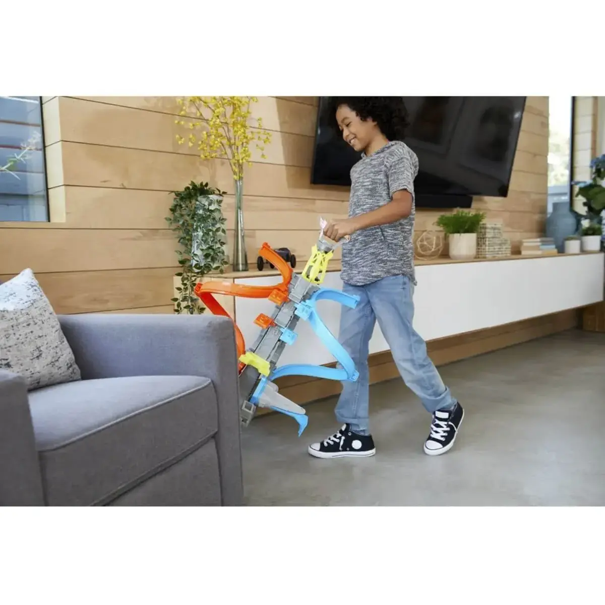 Hot Wheels Dikey Uçuş Heyecan Yarış Seti