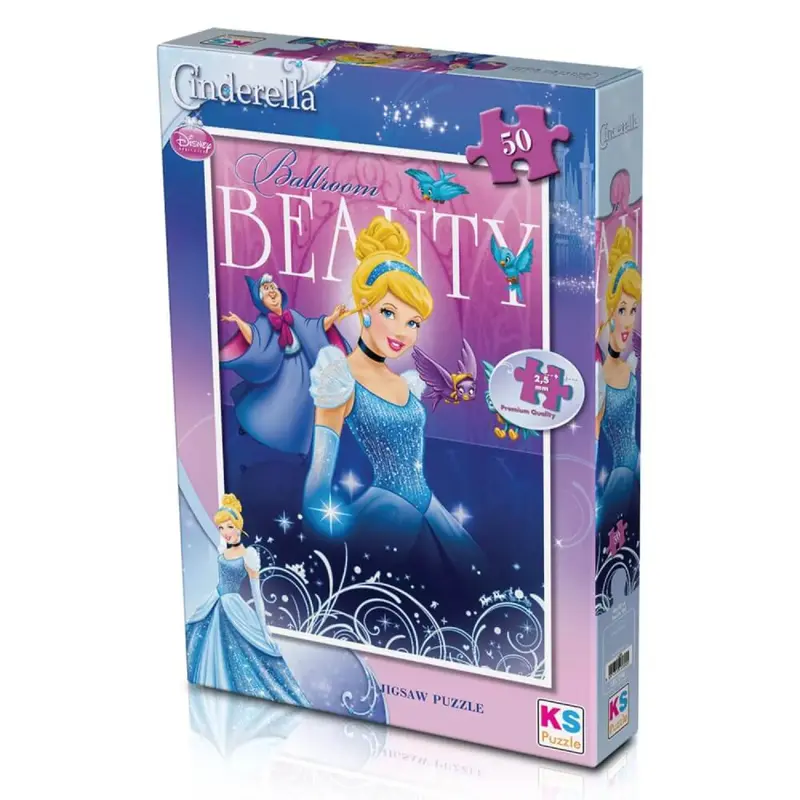 Cinderella Puzzle 50 Parça