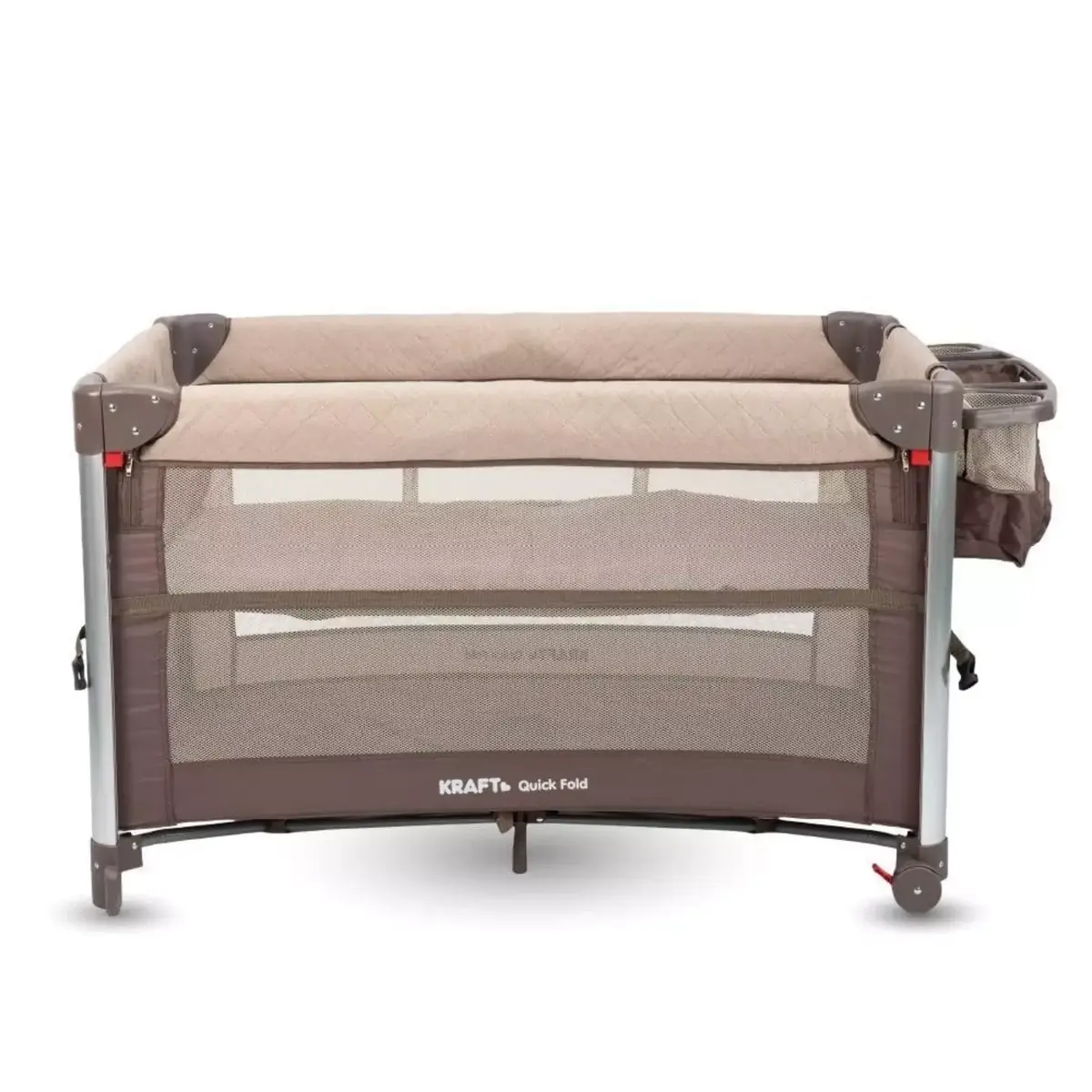 Kraft Quick Fold Anne Yanı Oyun Parkı 70x110 cm Brown