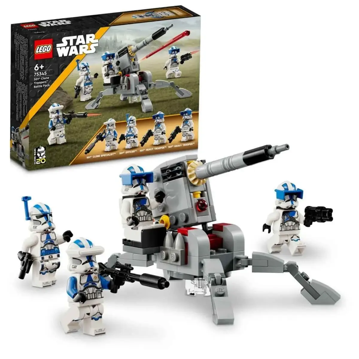LEGO Star Wars™ 501. Klon Trooperlar Savaş Paketi 75345