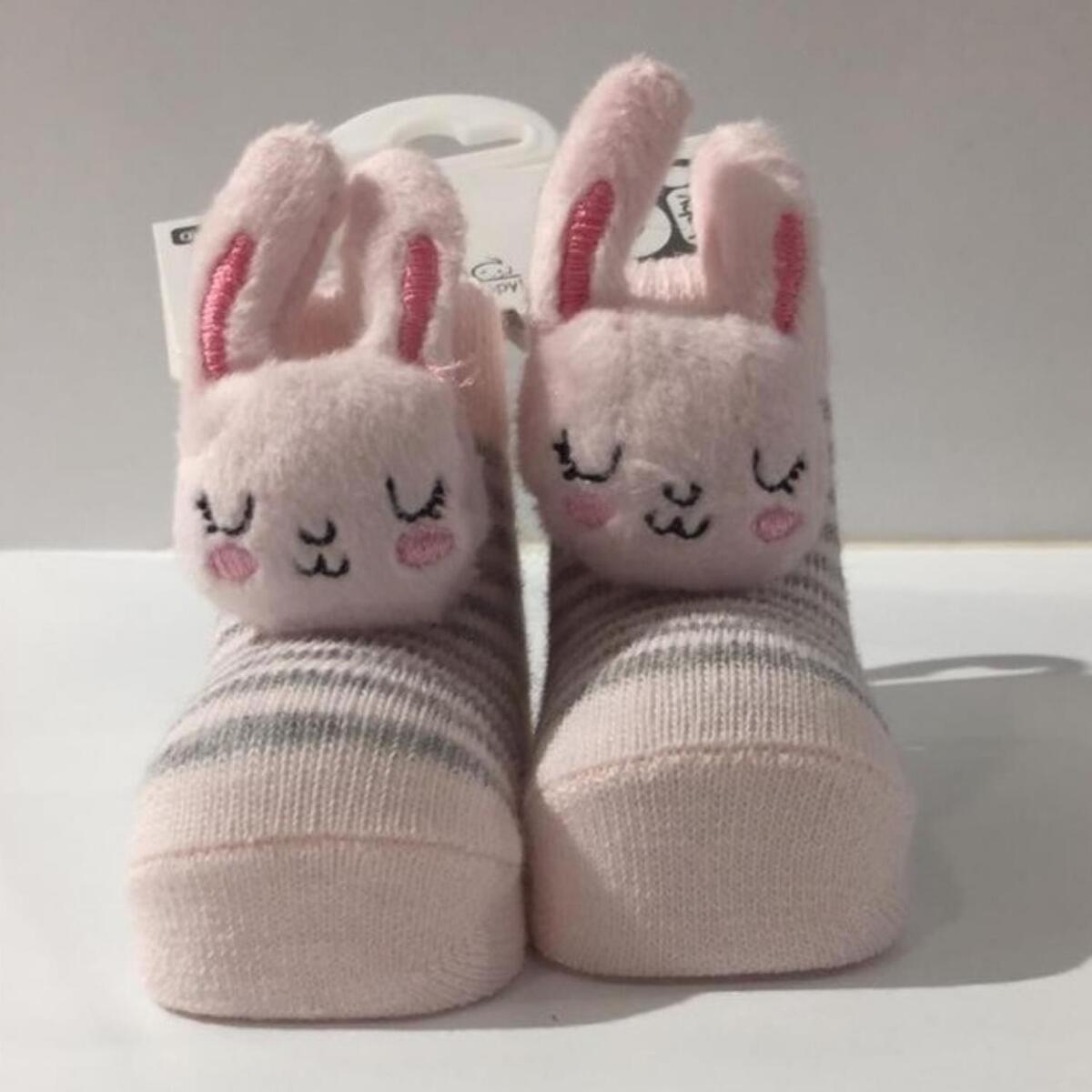 Bibaby Çorap Soket Çıngıraklı Tavşanlı